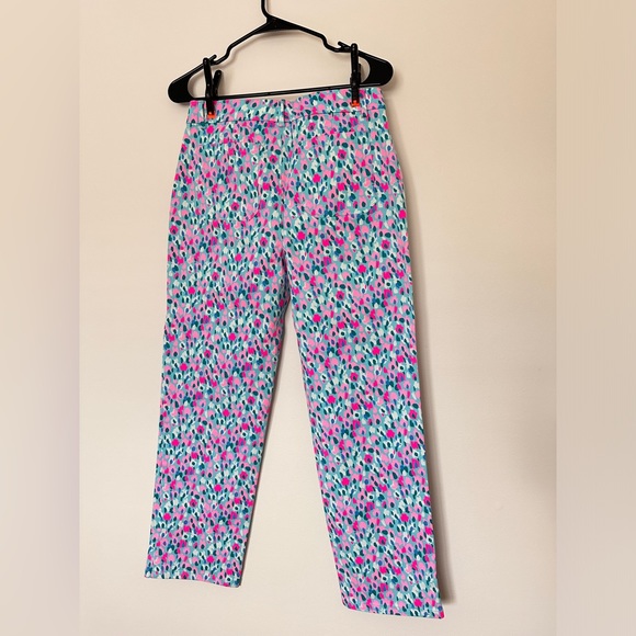 Lilly Pulitzer Multi-color Hottie Dottie Diva Stretch Pants - Size 6 - Picture 7 of 7
